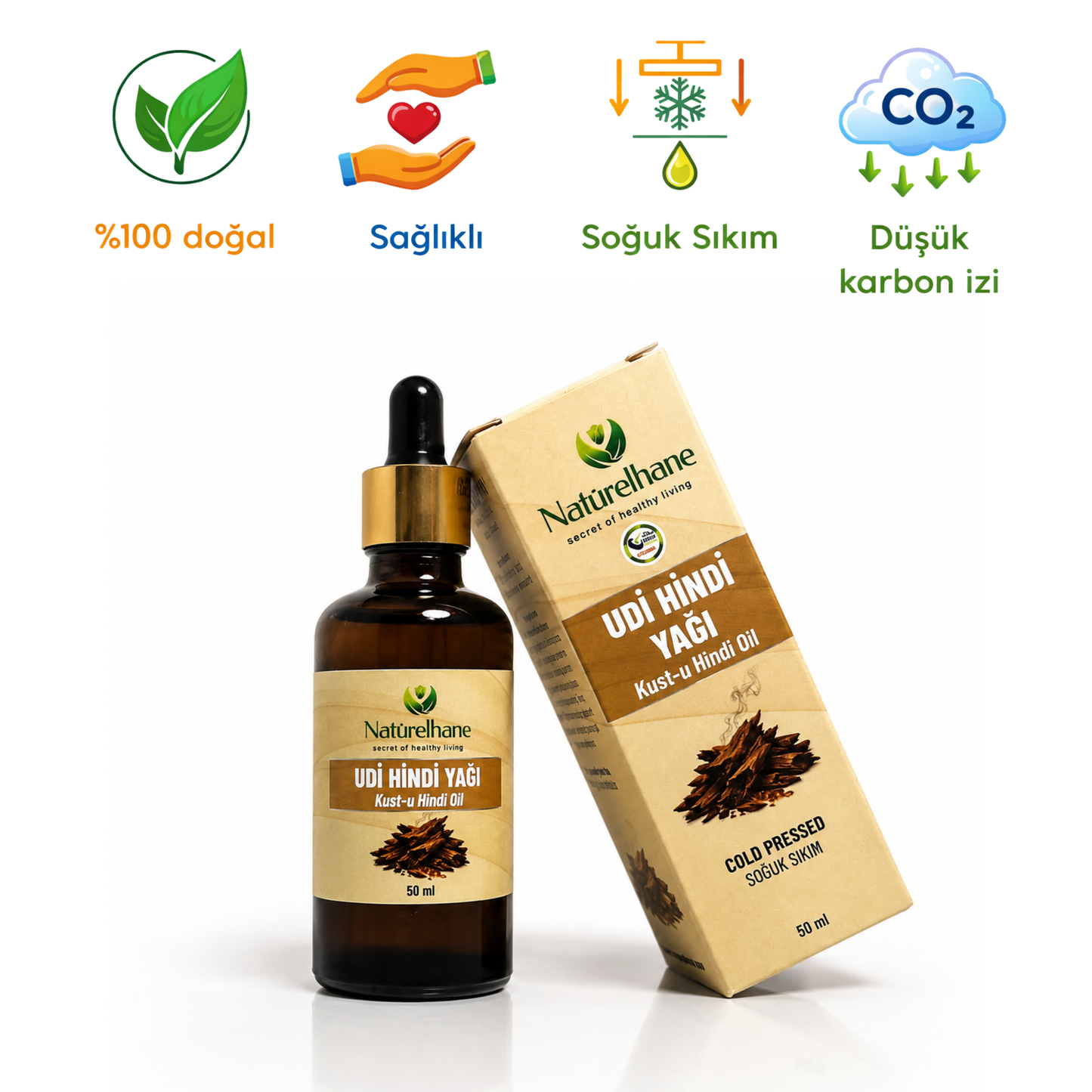 Udi Hindi Yağı 50 ml