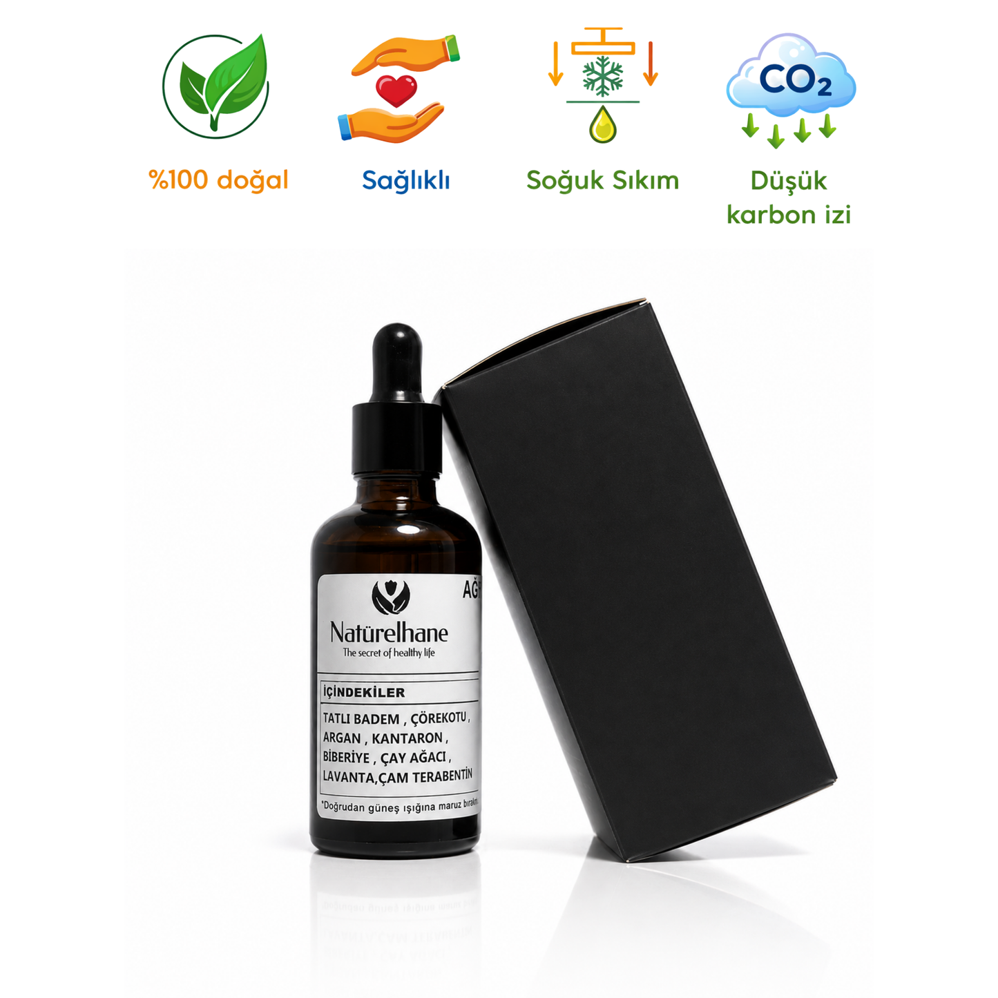 Ağrı Giderici Doğal Formül Yağ Karışımı 50 ml